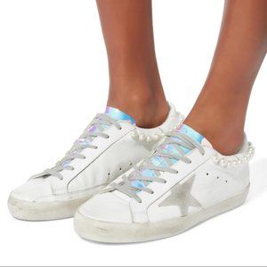 *ISO  - Golden Goose Superstar Pearl Sneakers